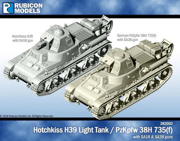 282002 - Hotchkiss H39 Light Infantry Tank