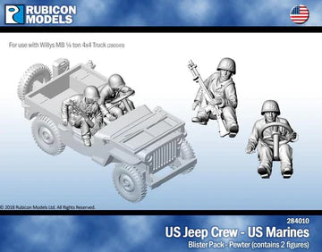 284010 - US Jeep Crew - US Marines