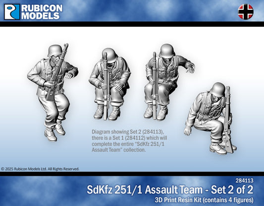 284113 - SdKfz 251 Assault Team Set (Set 2 of 2 )