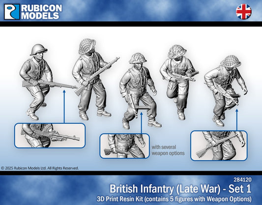 284120 - British Infantry (Late) Set 1