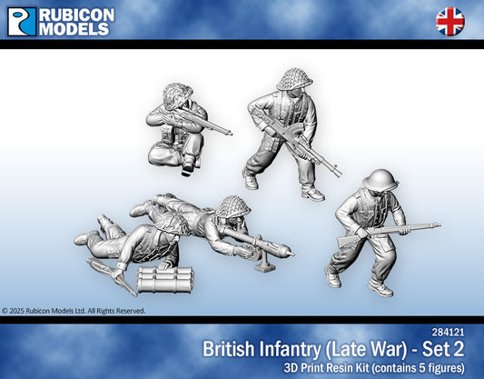 284121 - British Infantry (Late) Set 2