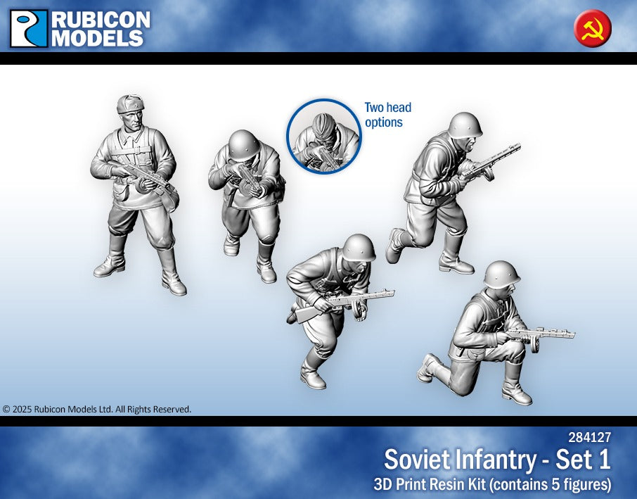 284127 - Soviet Infantry Set 1