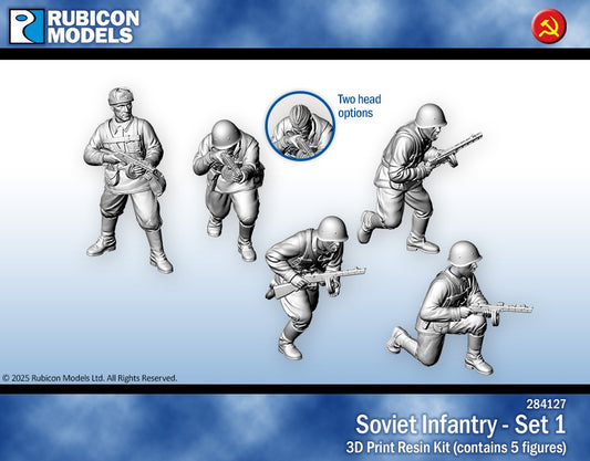 284127 - Soviet Infantry Set 1