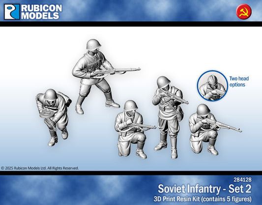 284128 - Soviet Infantry Set 2