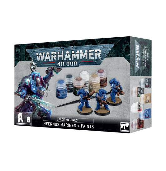 WARHAMMER 40000: INFER INTERCESSOR + PAINTS (ENG)