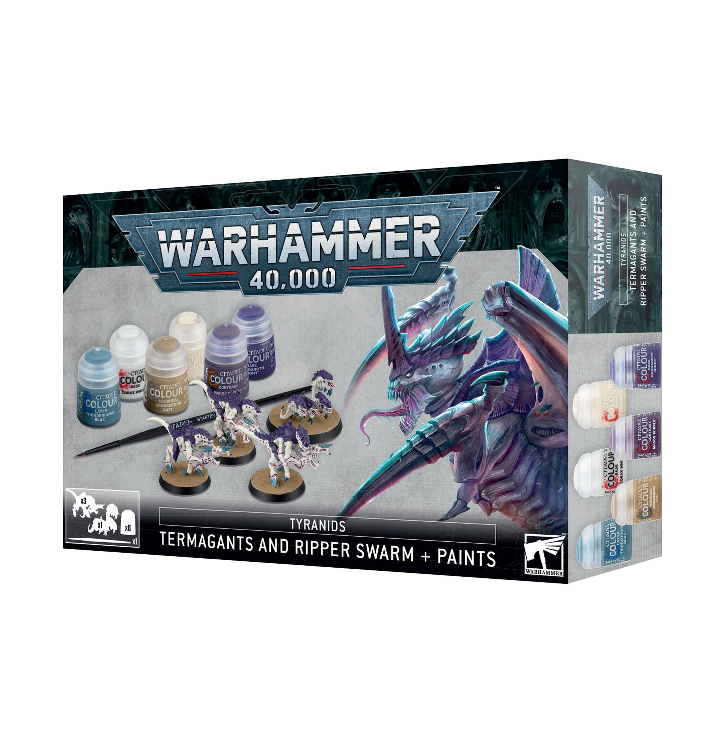WARHAMMER 40000: TYRANIDS PAINT SET (ENG)