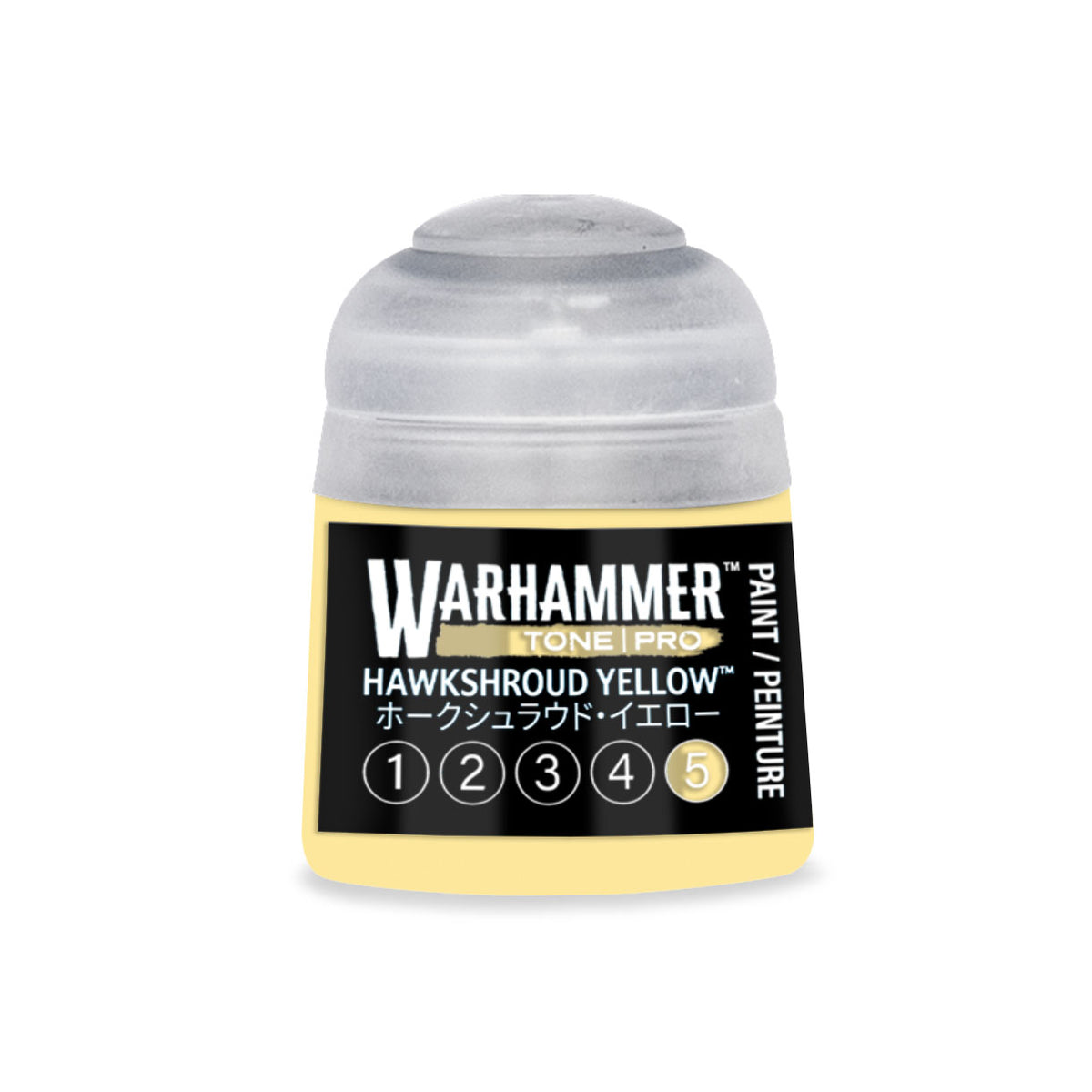 WARHAMMER PRO TONE: HAWKSHROUD YELLOW 5 (12ML)