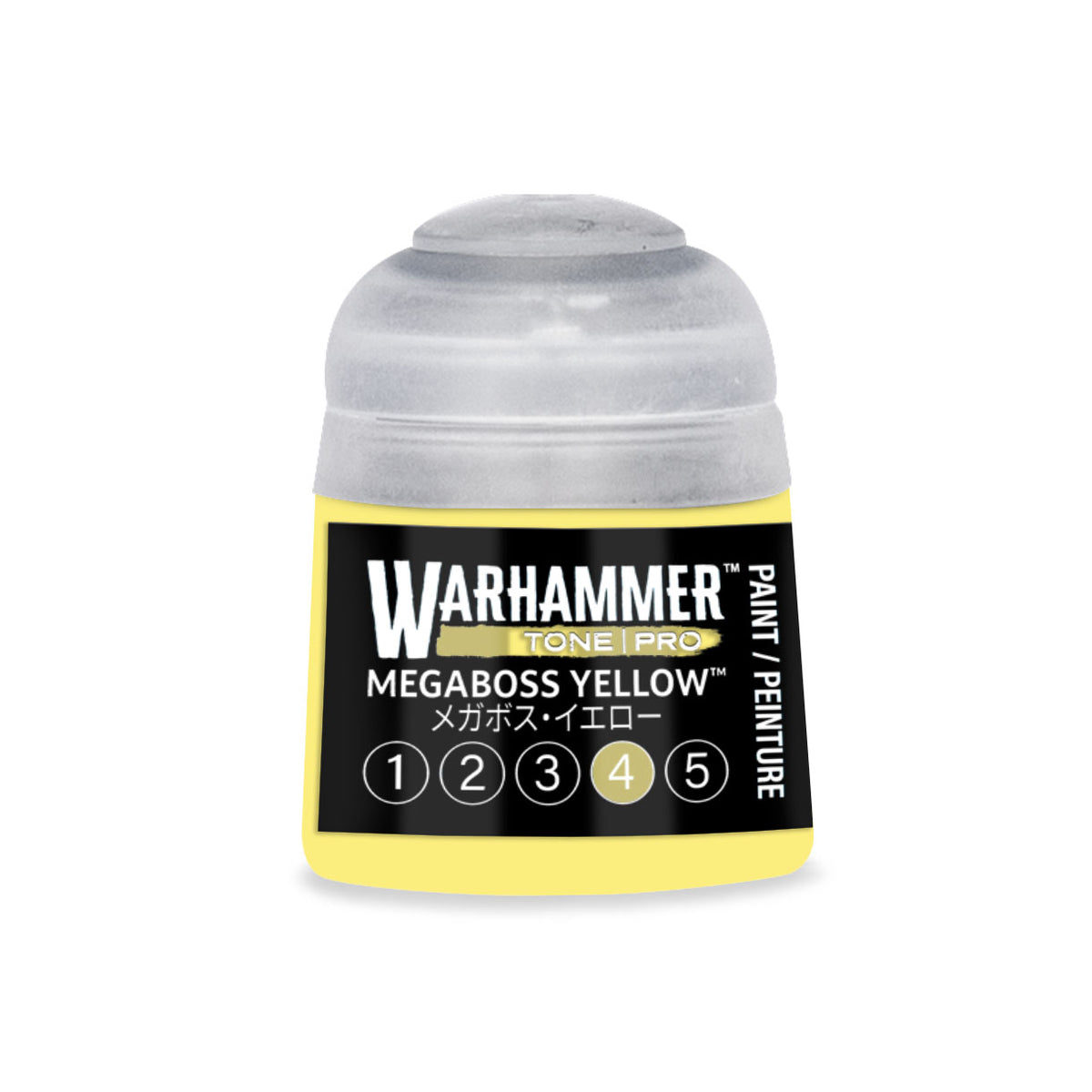 WARHAMMER PRO TONE: MEGABOSS YELLOW 4 (12ML)