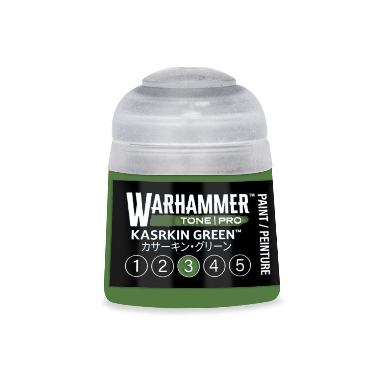 WARHAMMER PRO TONE: KASRKIN GREEN 3 (12ML)