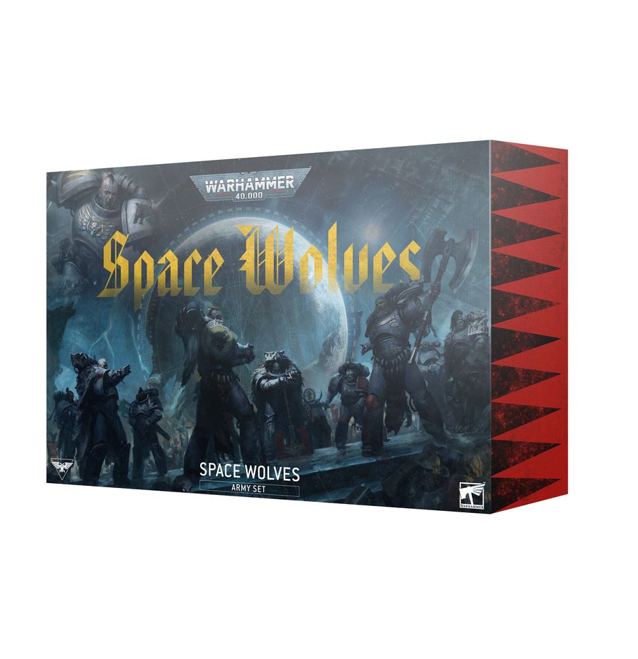 WARHAMMER 40000 ARMYSET: SPACE WOLVES (ENGLISH)
