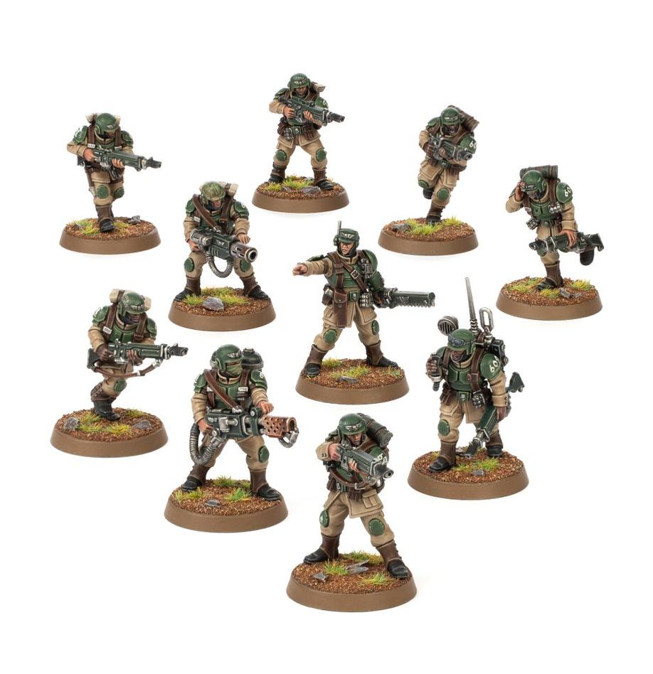 WARHAMMER 40000 BATTLEFORCE: ASTRA MILITARUM CADIAN DEFENCE FORCE