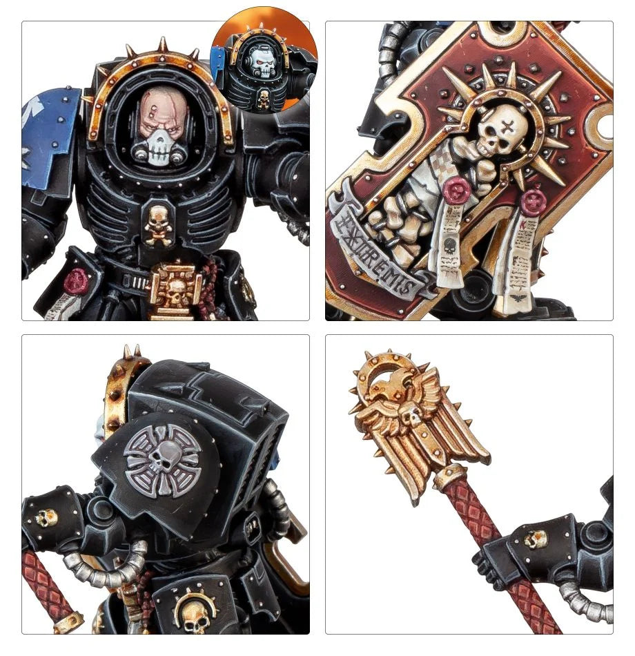 SPACE MARINES: CHAPLAIN IN TERMINATOR ARMOUR