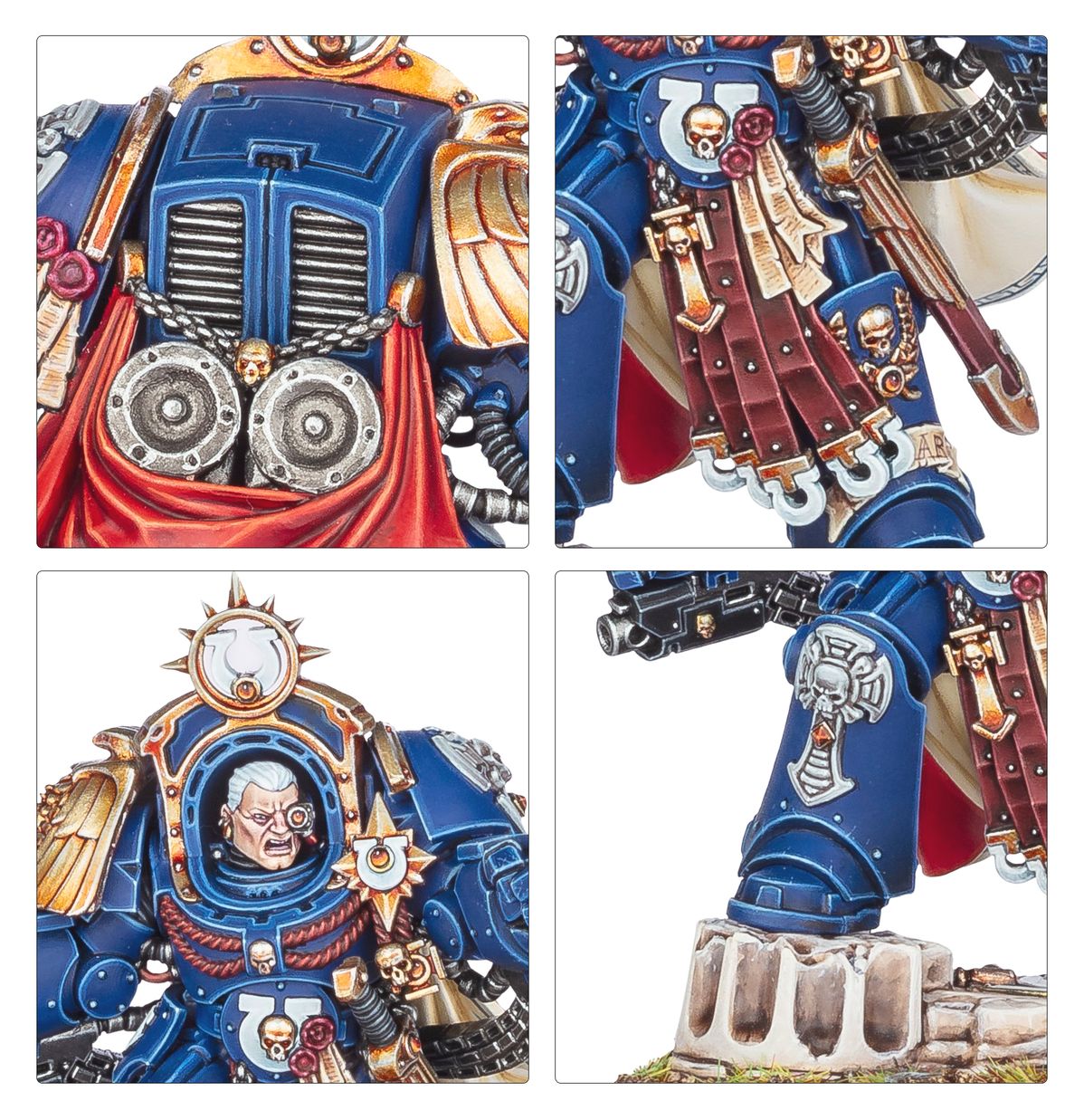 ULTRAMARINES: MARNEUS CALGAR IN ARMOUR OF ANTILOCHUS