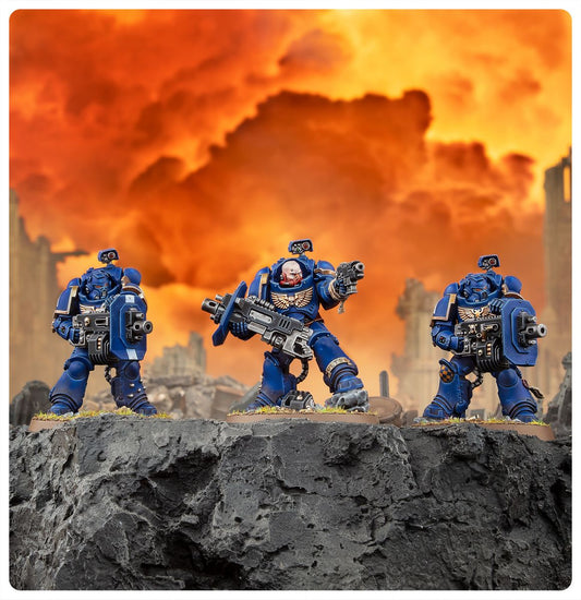 SPACE MARINES: ERADICATOR SQUAD WITH HEAVY BOLTERS