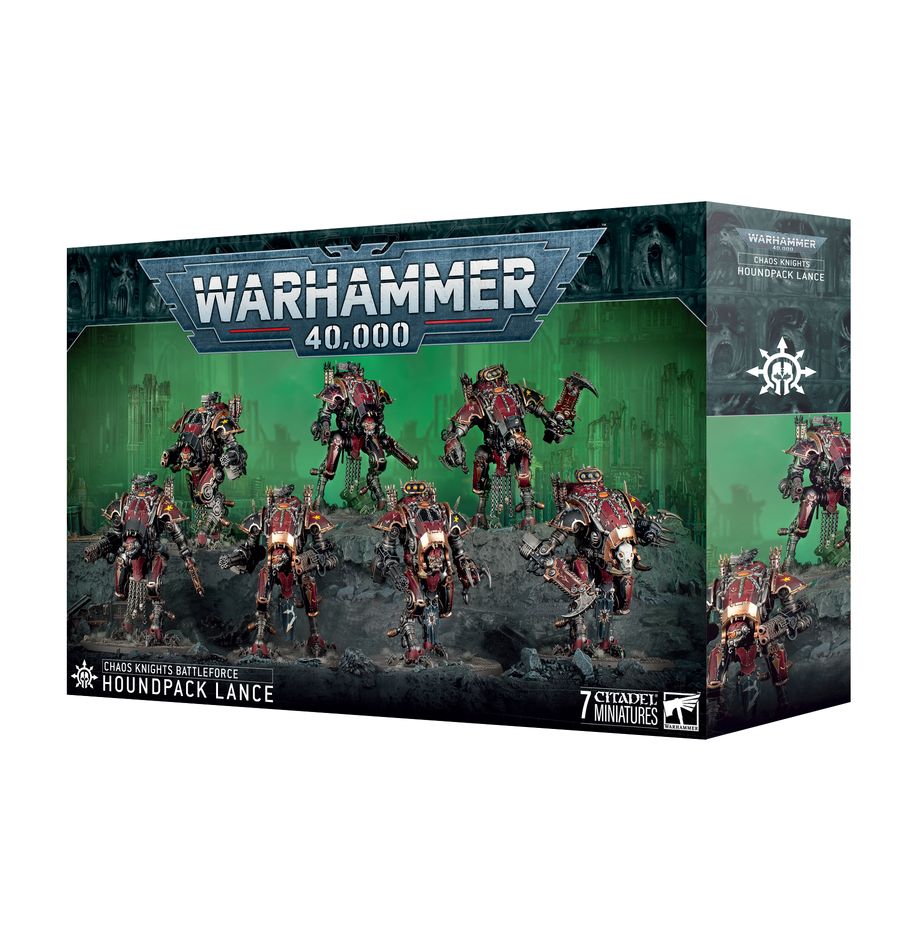 WARHAMMER 40000 BATTLEFORCE: CHAOS KNIGHTS HOUNDPACK LANCE