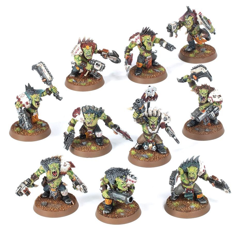 WARHAMMER 40000 BATTLEFORCE: ORKS BEAST SNAGGA STAMPEDE