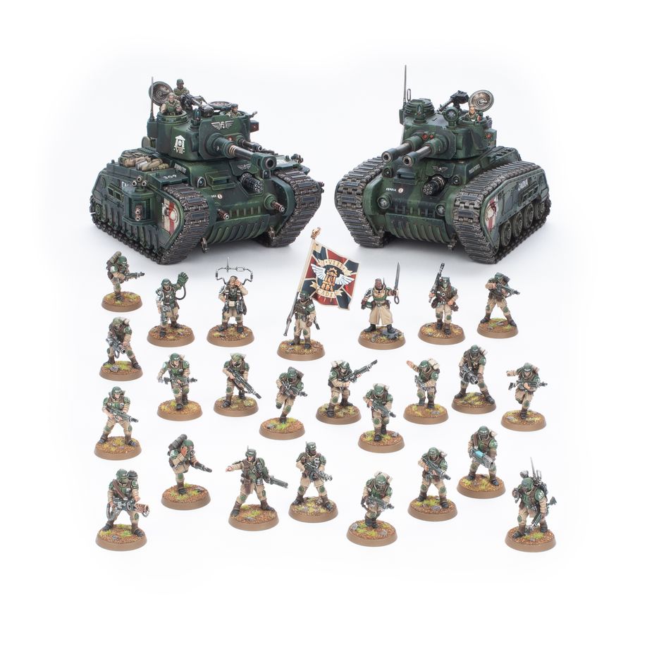 WARHAMMER 40000 BATTLEFORCE: ASTRA MILITARUM CADIAN DEFENCE FORCE