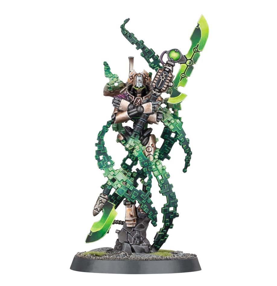 NECRONS: OVERLORD WITH TRANSLOCATION SHROUD