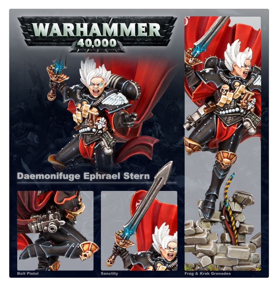 ADEPTA SORORITAS: EPHRAEL STERN & KYGANIL