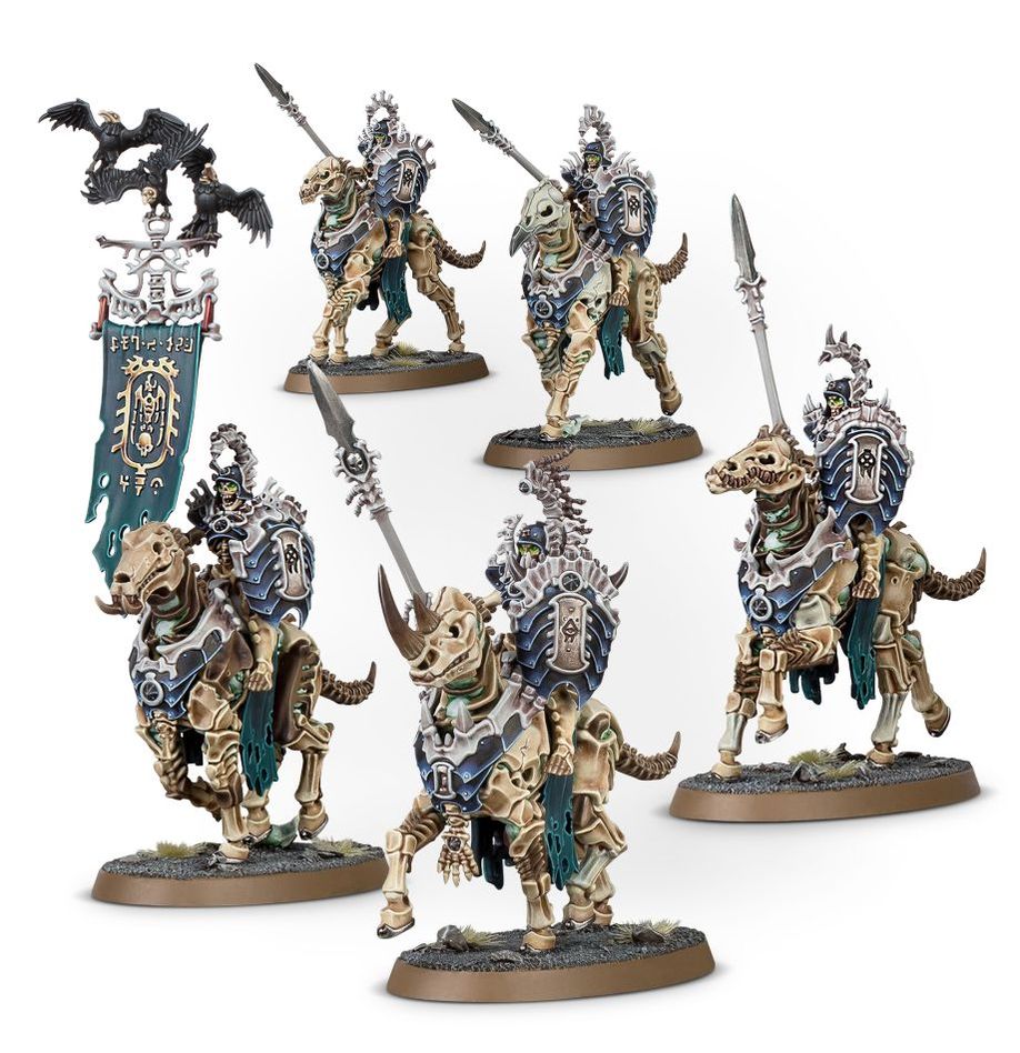 AGE OF SIGMAR BATTLEFORCE: OSSIARCH BONEREAPERS PRAETORIAN SPEARHEAD