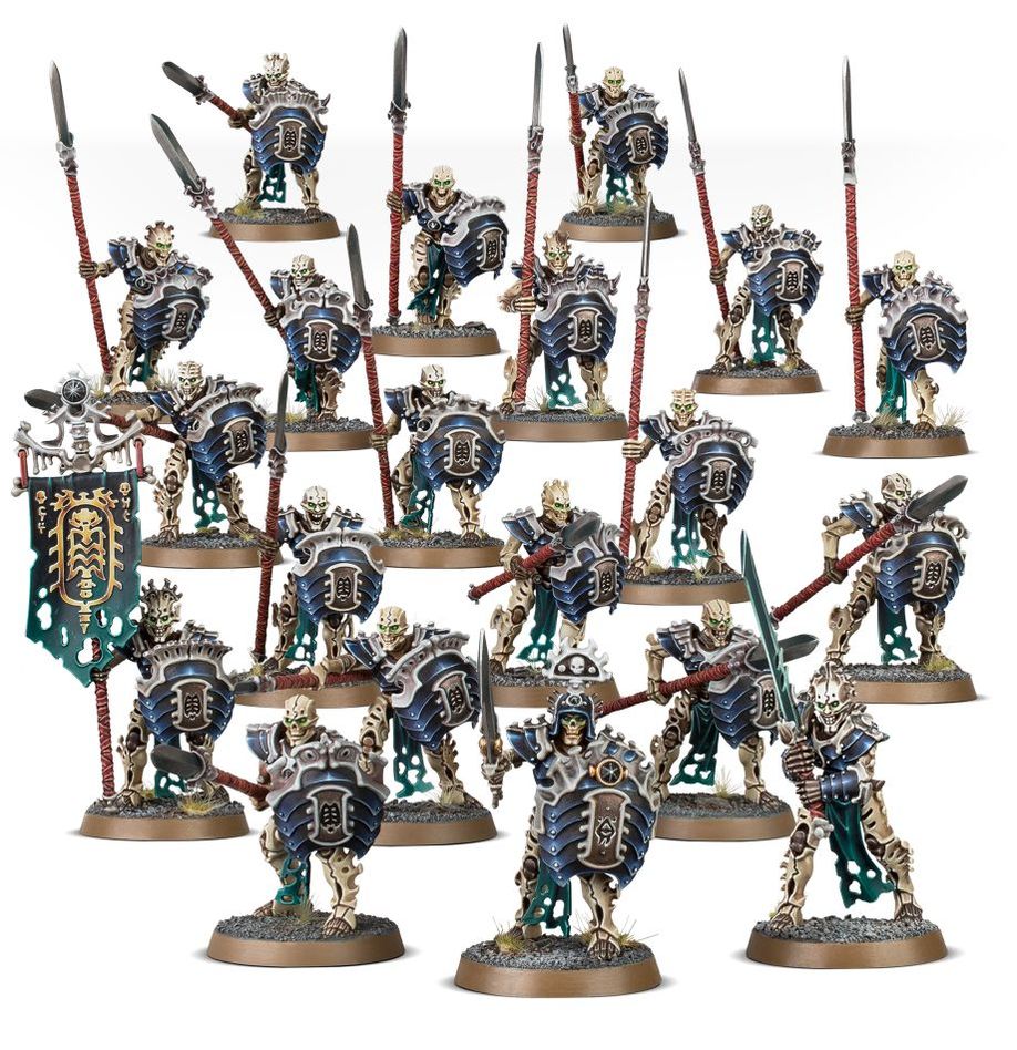 AGE OF SIGMAR BATTLEFORCE: OSSIARCH BONEREAPERS PRAETORIAN SPEARHEAD