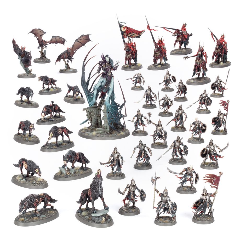 AGE OF SIGMAR BATTLEFORCE: SOULBIGHT GRAVELORDS VENGORIAN COURT