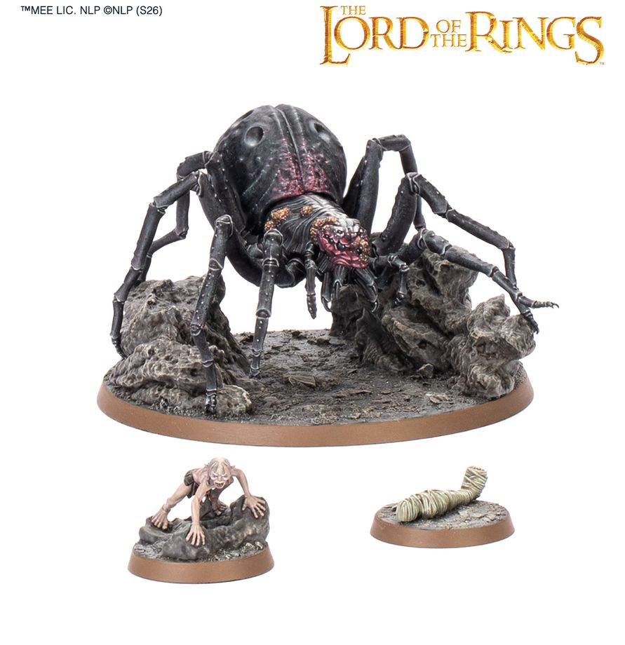 MIDDLE-EARTH: THE PATH OF CIRITH UNGOL SHELOB & GOLLUM