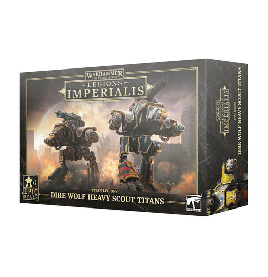LEGIONS IMPERIALIS TITANS: DIRE WOLF HEAVY SCOUT TITANS