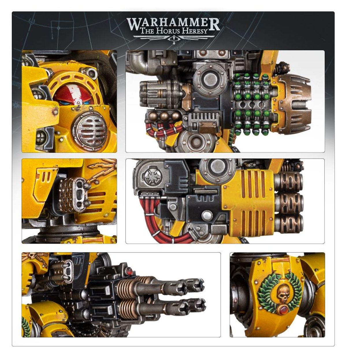 HORUS HERESY LEGIONES ASTARTES: LEVIATHAN DREADNOUGHT RANGED WEAPONS