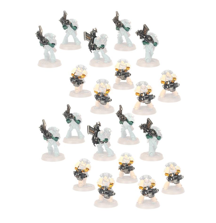 HORUS HERESY LEGIONES ASTARTES: MISSILE LAUNCHERS & HEAVY BOLTERS