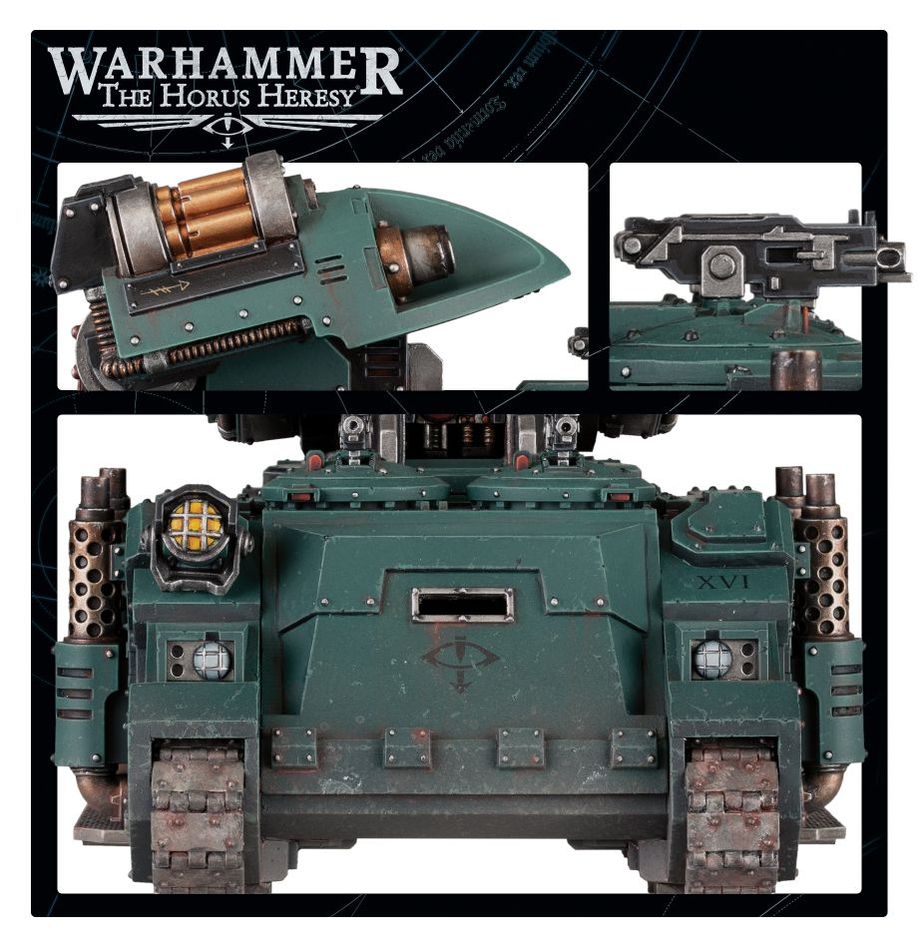 HORUS HERESY LEGIONES ASTARTES: SCORPIUS MISSILE TANK