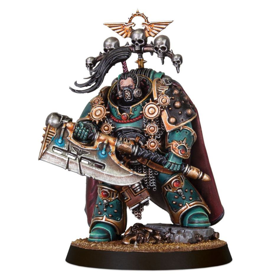 HORUS HERESY LEGIONES ASTARTES: PRAETOR WITH POWER AXE