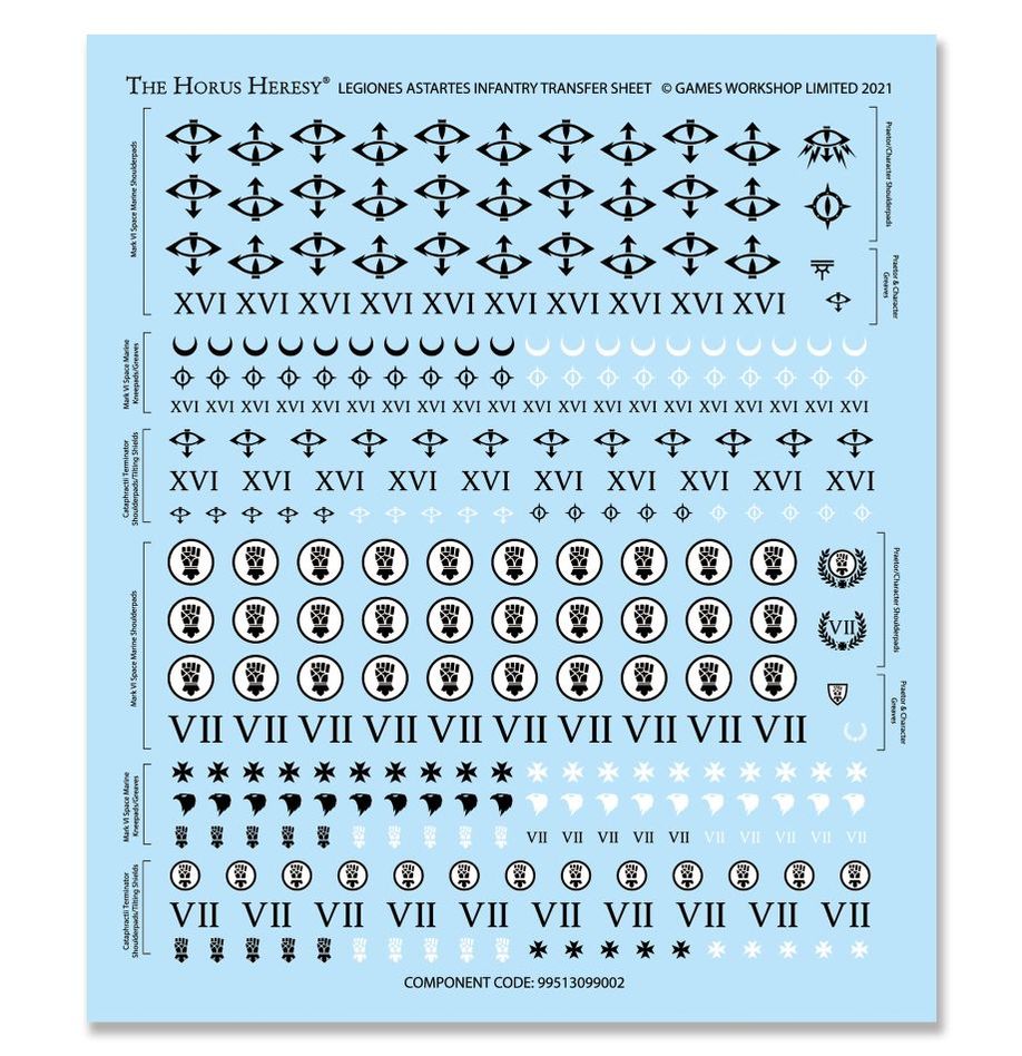 HORUS HERESY LEGIONES ASTARTES: PRAETOR WITH POWER SWORD