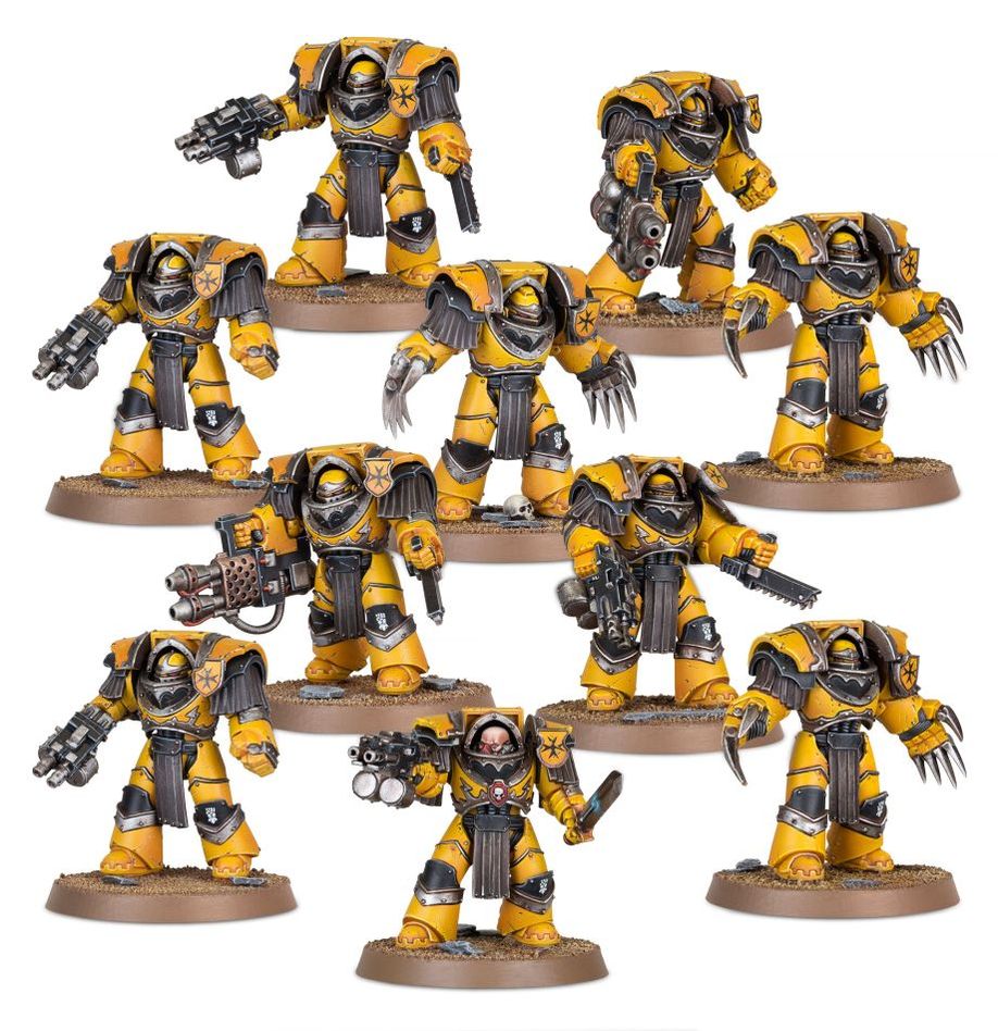 HORUS HERESY LEGIONES ASTARTES: CATAPHRACTII TERMINATOR SQUAD