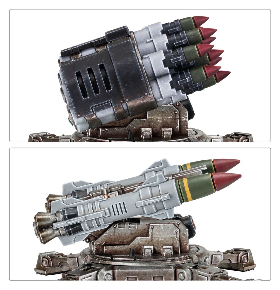 HORUS HERESY LEGIONES ASTARTES: TARANTULA MISSILE BATTERY