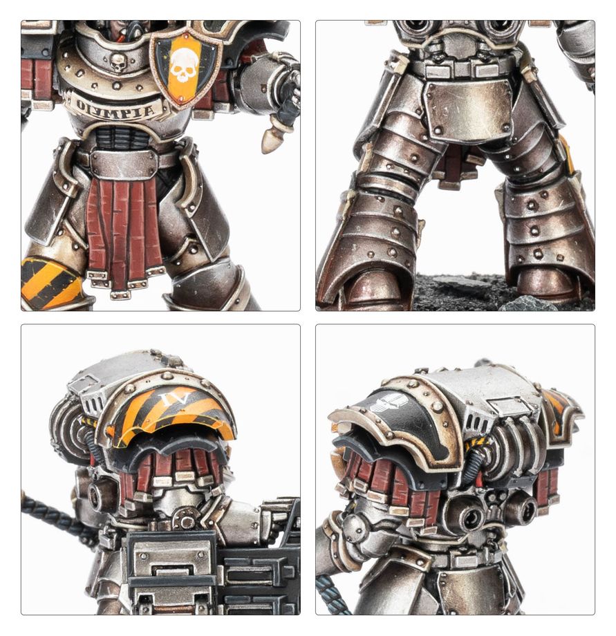 LEGIONES ASTARTES: CATAPHRACTII TERMINATORS WITH POWER MAULS
