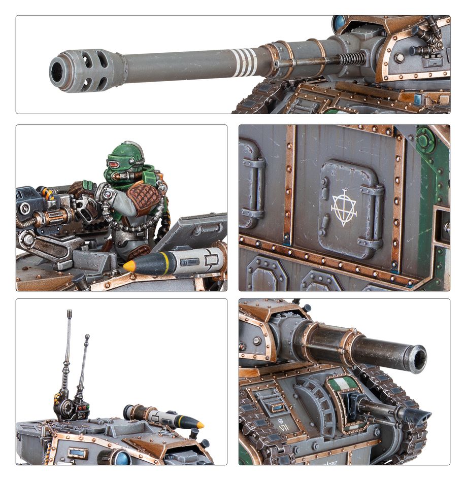 HORUS HERESY SOLAR AUXILIA: LEMAN RUSS STRIKE TANK