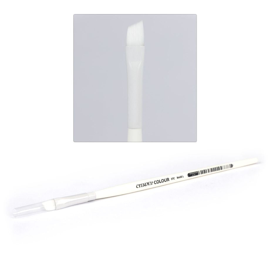 SYNTHETIC BASE BRUSH: LARGE