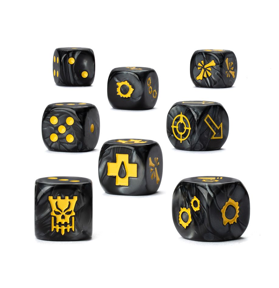 NECROMUNDA DICE SET: BASTIONS OF LAW