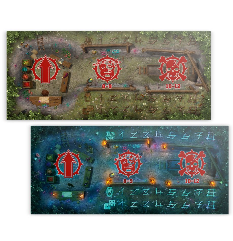 BLOOD BOWL PITCH & DUGOUTS: GNOME