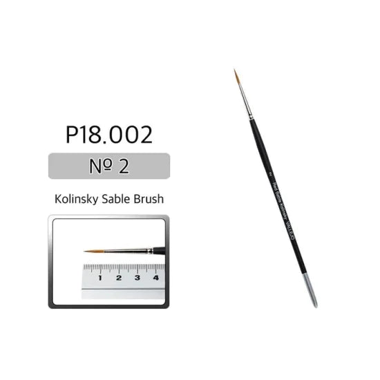 Kolinsky Sable Brush No.2