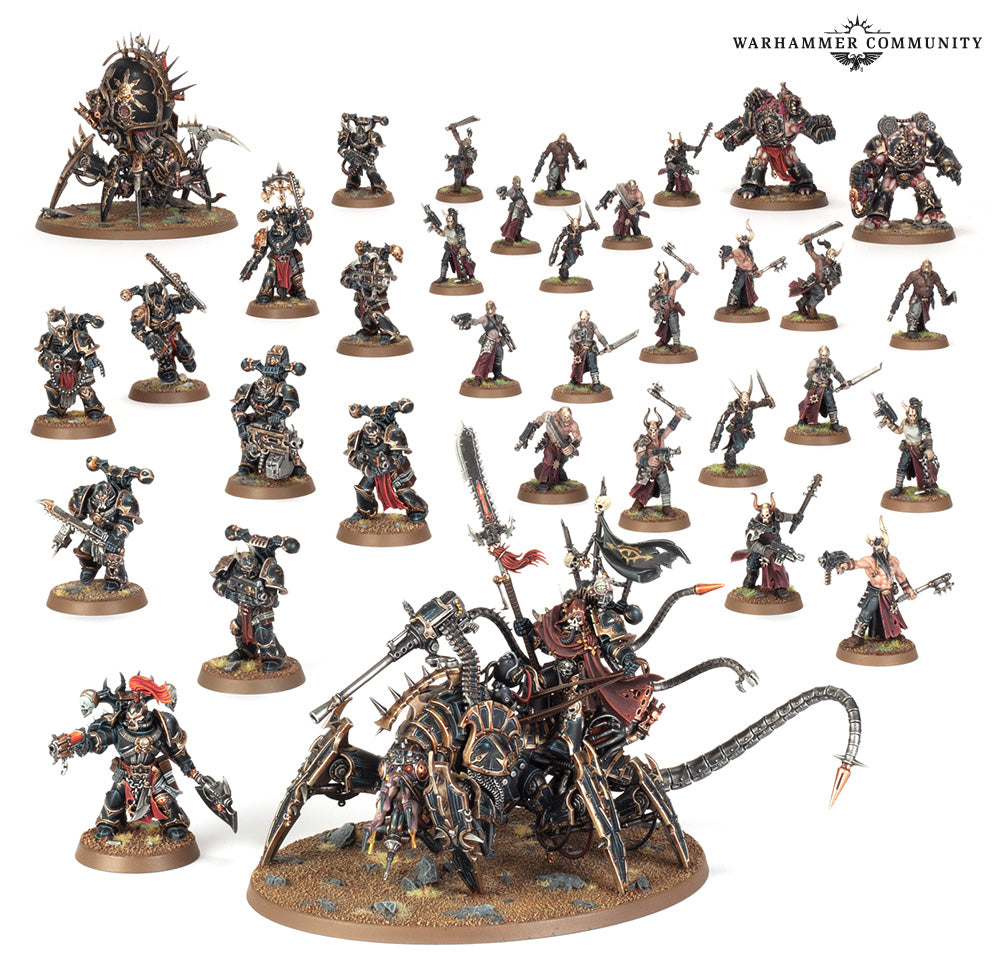 WARHAMMER 40000 BATTLEFORCE: CHAOS SPACEMARINES WARBAND