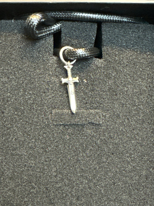 Necklace: Black Templar Emperor Champion Black Sword