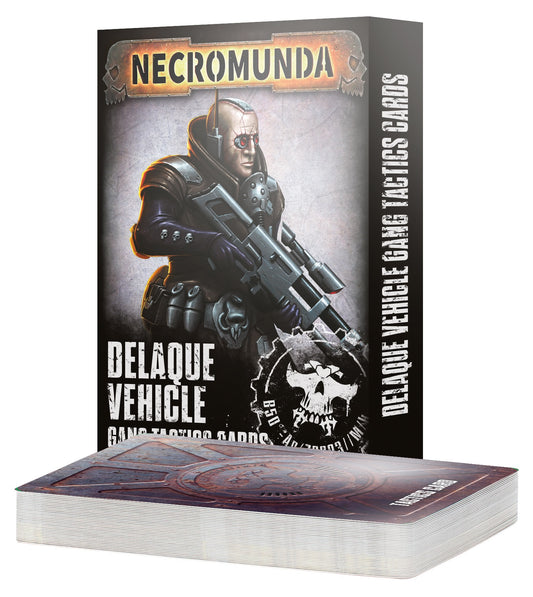 NECROMUNDA GANG TACTICS CARDS: DELAQUE VEHICLE