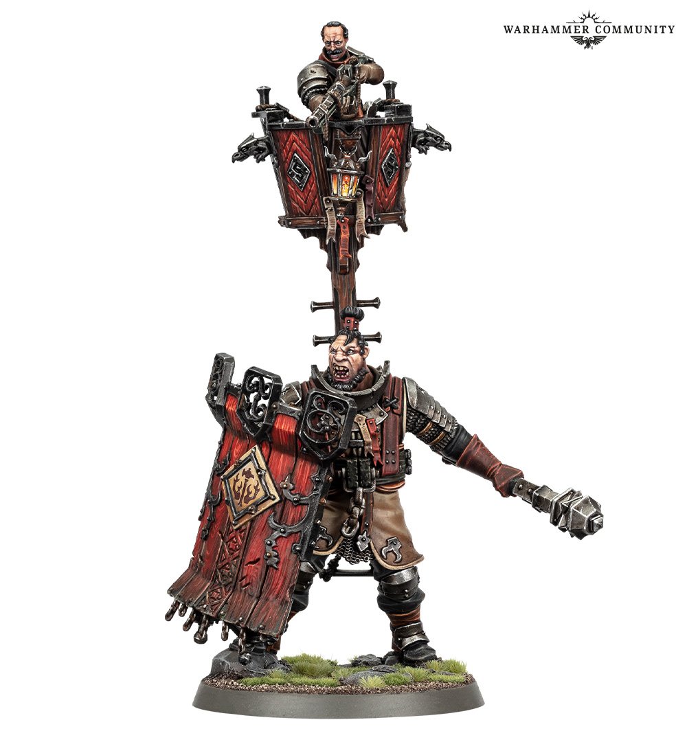 CITIES OF SIGMAR: FUSIL-MAJOR ON OGOR WARHULK