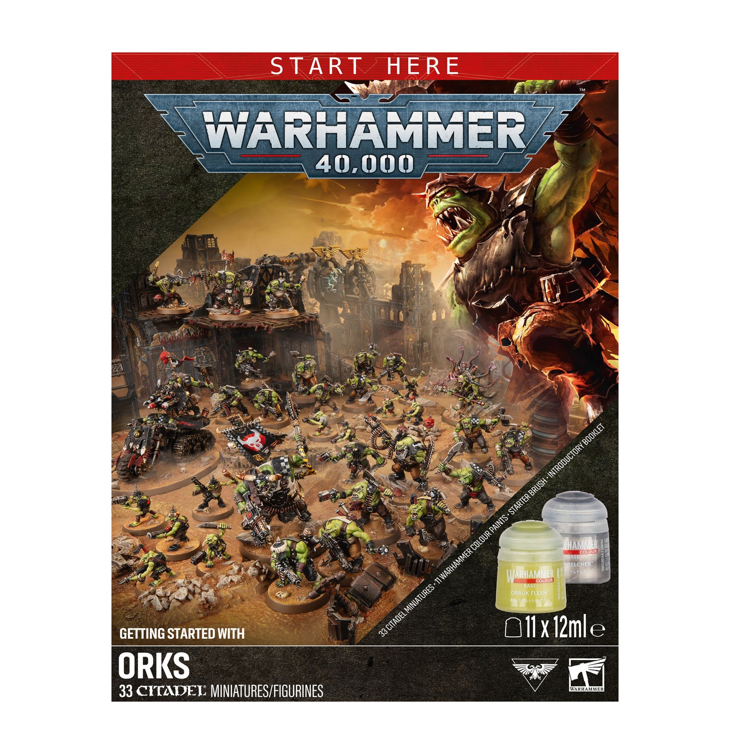 WARHAMMER 40000: GETTING STARTED WITH ORKS (ENG)
