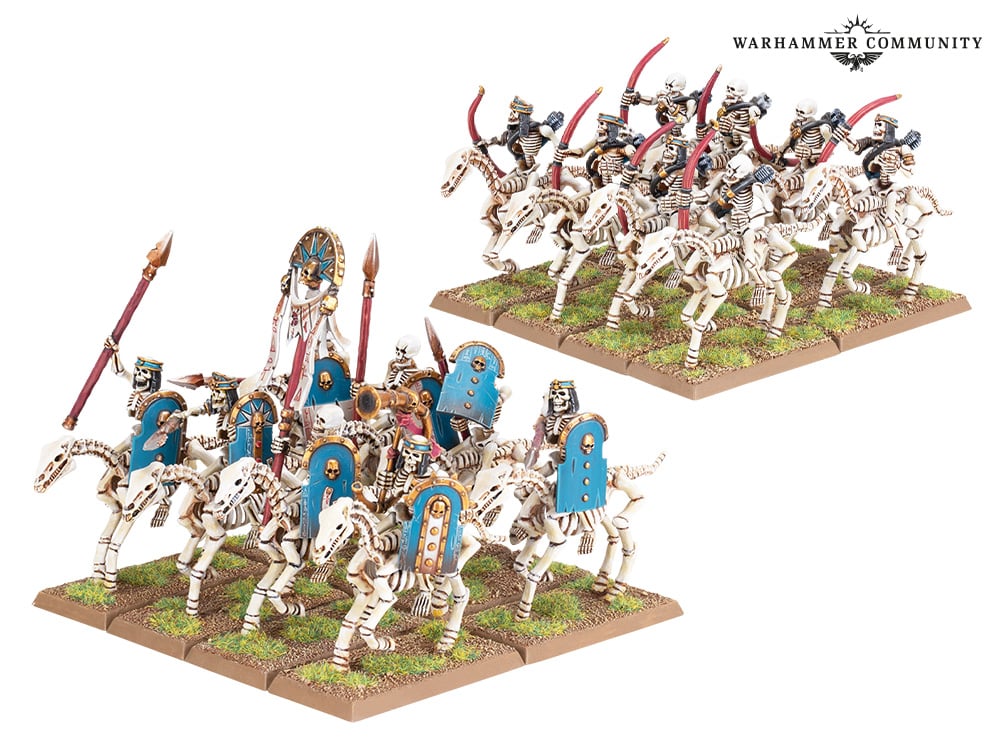 TOMB KINGS OF KHEMRI: SKELETON HORSEMEN