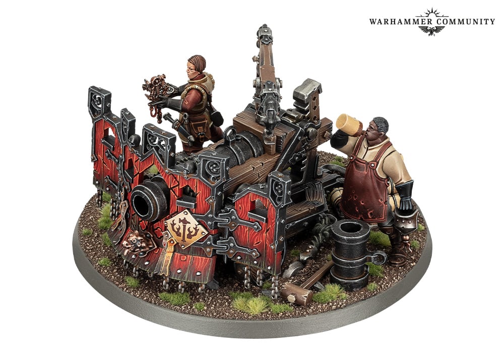 CITIES OF SIGMAR: IRONWELD GREAT CANNON
