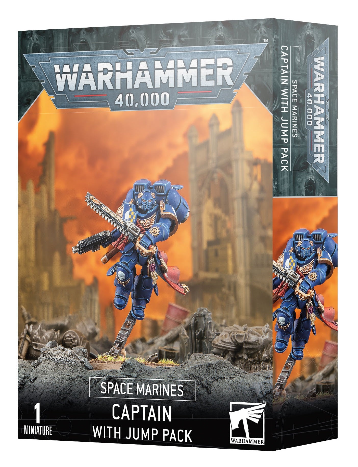 SPACE MARINES: CAPTAIN WITH JUMP PACK