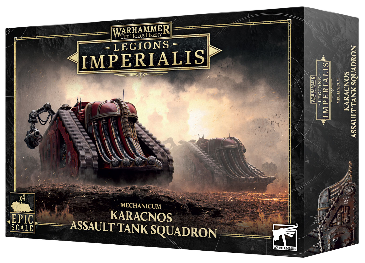 LEGIONS IMPERIALIS: MECHANICUM KARACNOS ASSAULT TANK SQ